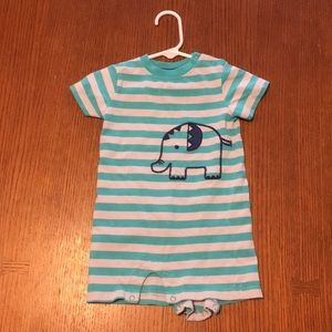 Boys elephant romper